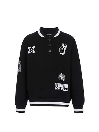 Alessandro Borelli Свитшот с начесом для мальчика